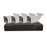 Καταγραφικό δικτύου με 4 κάμερες - CCTV Security Recording System - POE - 080050