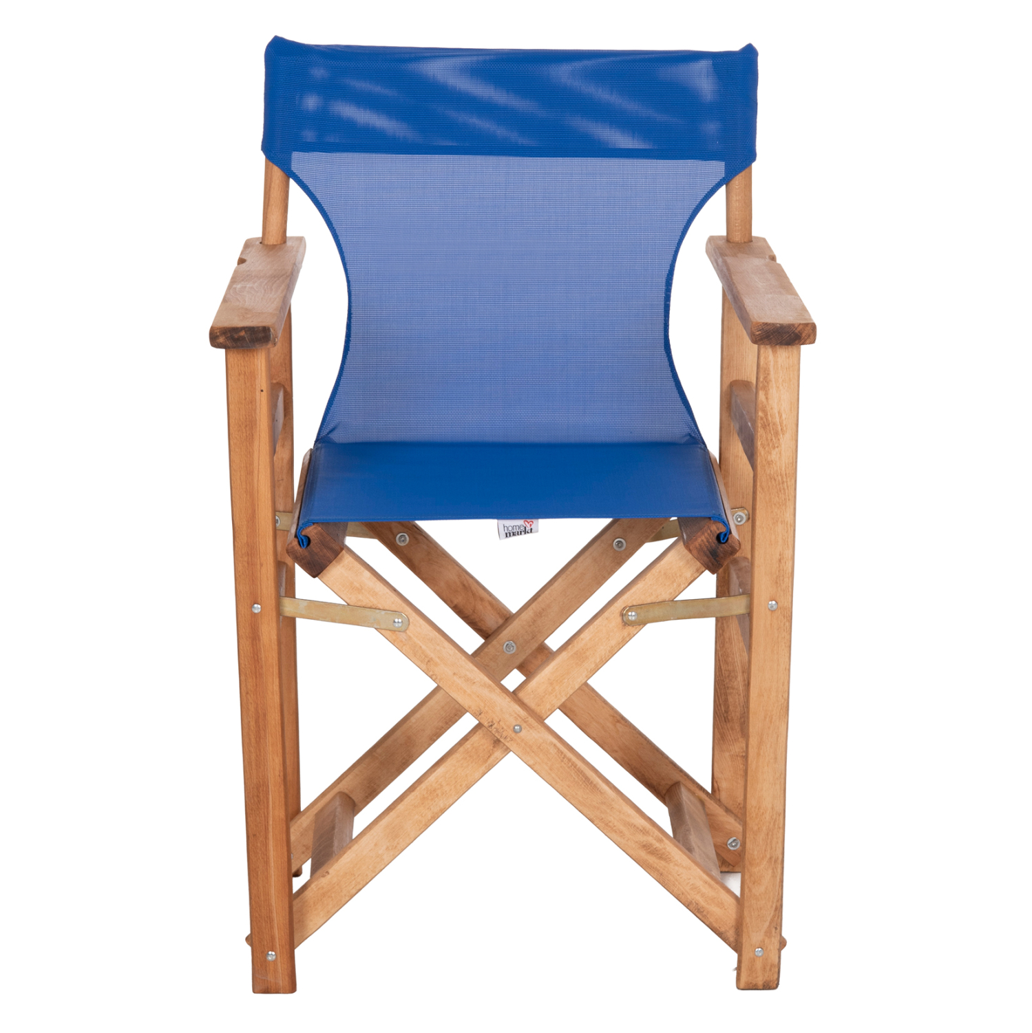 ΠΟΛΥΘΡΟΝΑ ΣΚΗΝΟΘΕΤΗ ΜΕ ΠΑΝΙ TEXTILENE ΜΠΛΕ FB911764.01 ΞΥΛΟ ΟΞΙΑΣ 57x54x88,5Υεκ - Image 3