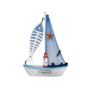 Σετ διακοσμητικά Souvenir - Καραβάκι - LL003 - 4 τεμάχια - 921010