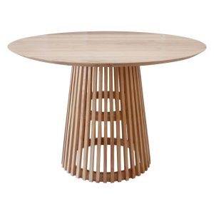 ΤΡΑΠΕΖΙ ΤΡΑΠΕΖΑΡΙΑΣ ΞΥΛΟ MINDI ΦΥΣΙΚΟ Φ150x78.5Yεκ.FB99457.01