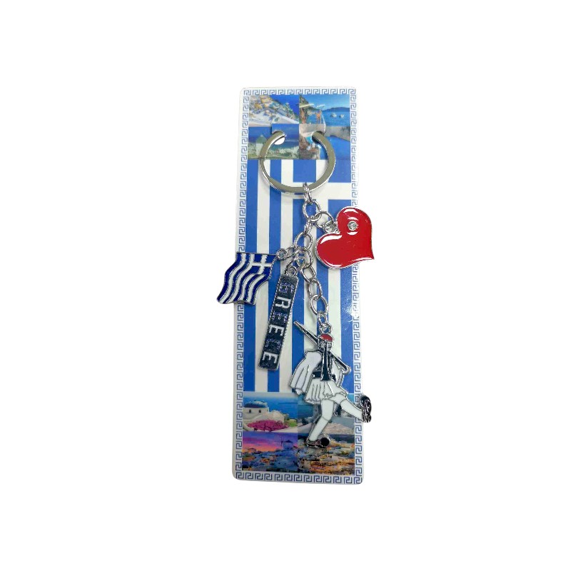Τουριστικό μπρελόκ Souvenir - Σετ 12pcs - Greece - 227923