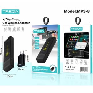 <p data-start="114" data-end="415">Αναβαθμίστε το σύστημα του αυτοκινήτου σας με τον ασύρματο αντάπτορα που επιτρέπει τη χρήση CarPlay και Android Auto χωρίς καλώδια. Συνδέεται εύκολα στη θύρα USB του οχήματος και μετατρέπει τη σύνδεση του κινητού σας σε πλήρως ασύρματη εμπειρία