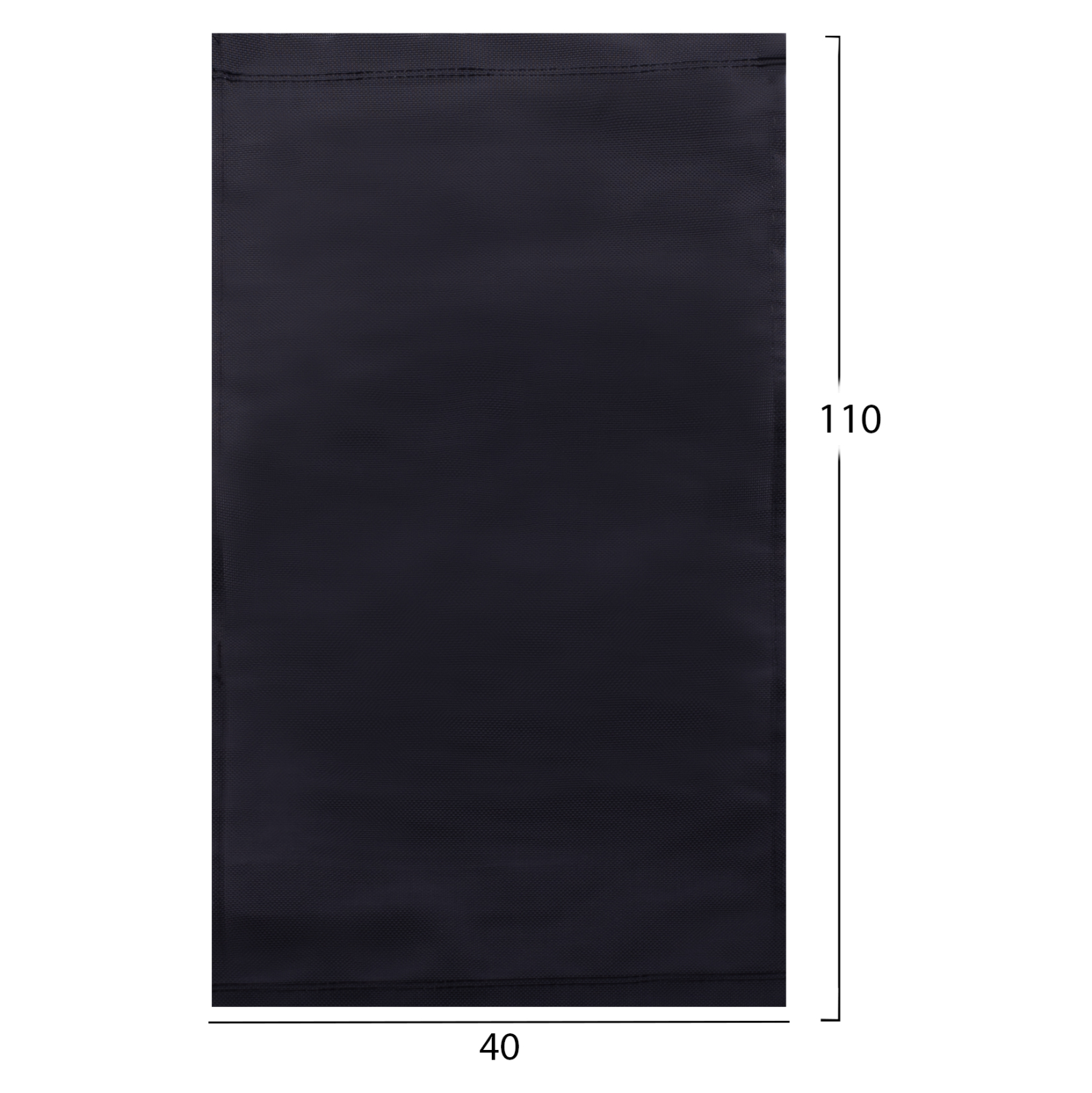 ΑΝΤΑΛΛΑΚΤΙΚΟ ΠΑΝΙ TEXTILENE 550gr/m2 2X1 ΜΑΥΡΟ ΓΙΑ ΣΕΖΛΟΝΓΚ ΛΗΜΝΟΣ FB9805.05Τ 110Χ40 - Image 2