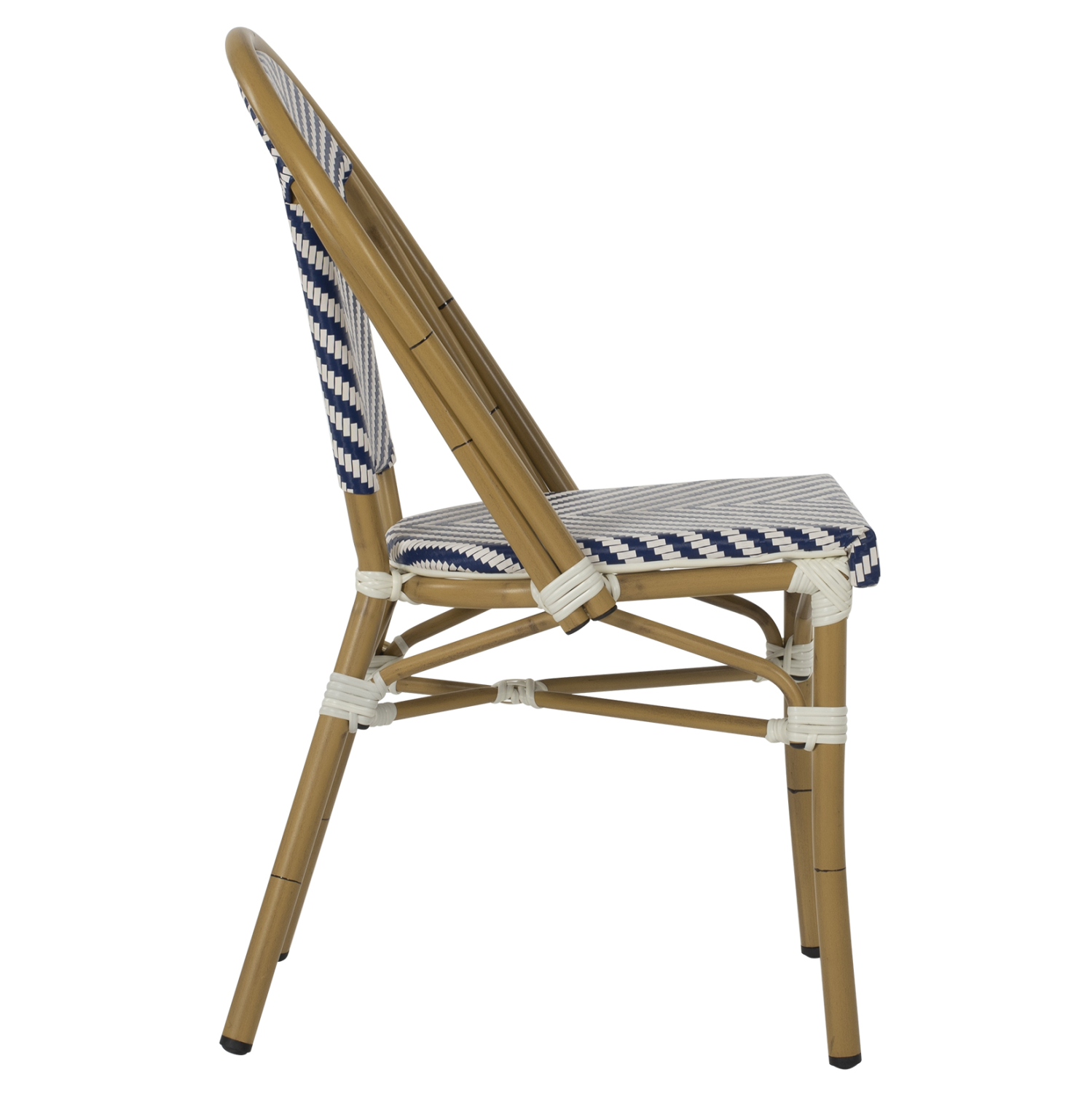 ΚΑΡΕΚΛΑ BAMBOO LOOK ΜΠΛΕ-ΛΕΥΚΟ FB95860.02 46x56x88Y εκ. - Image 4