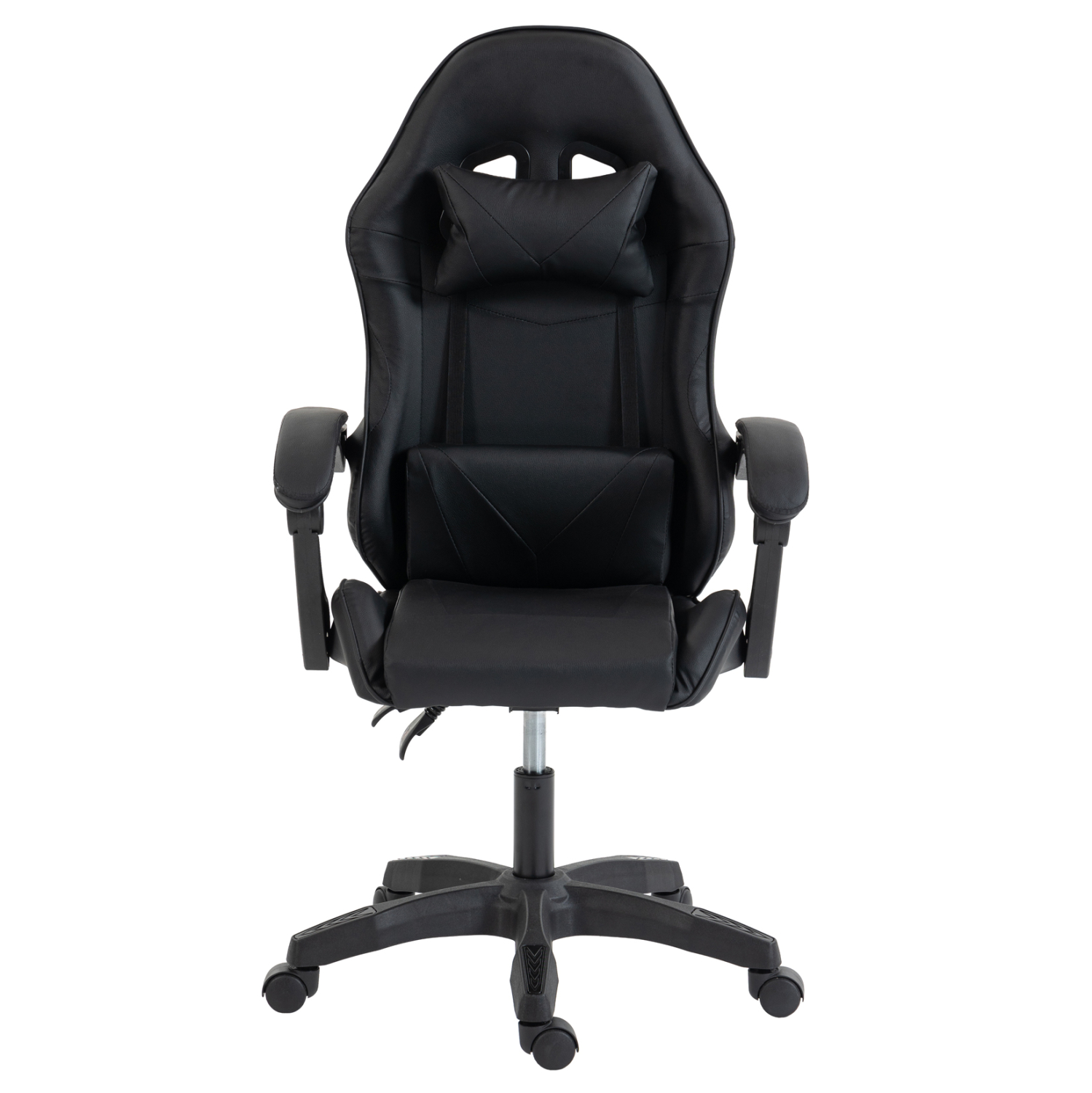 ΚΑΡΕΚΛΑ GAMING FB91231.01 ΜΑΥΡΟ PVC--ΜΕ ΜΑΞIΛΑΡΑΚΙΑ ΜΕΣΗΣ/ΚΕΦΑΛΗΣ 62x62x119Υεκ - Image 3