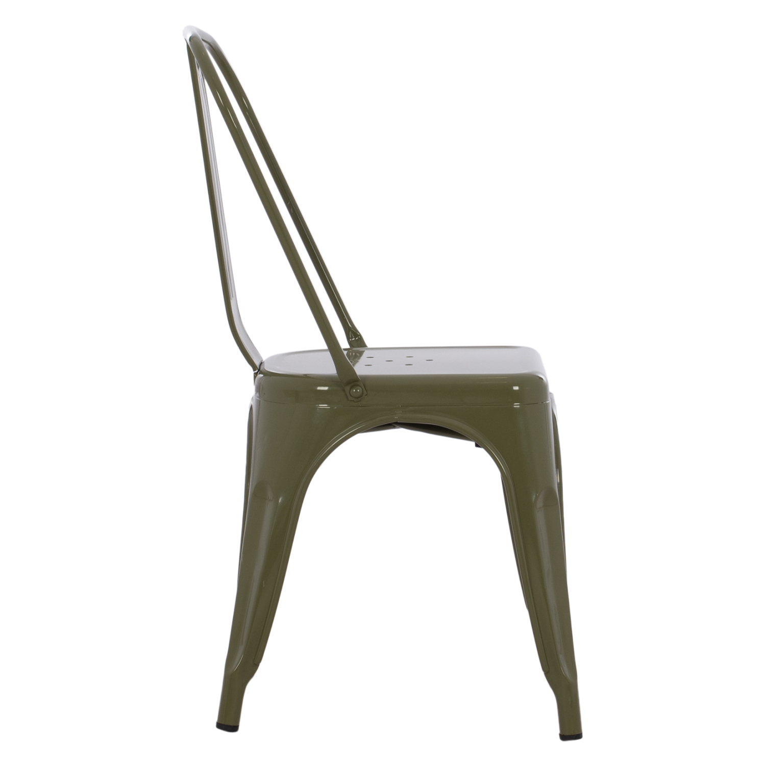 ΚΑΡΕΚΛΑ ΜΕΤΑΛΛΙΚΗ FB98641.43 ΣΕ DARK OLIVE GREEN 44x47x84.5Υεκ. - Image 4