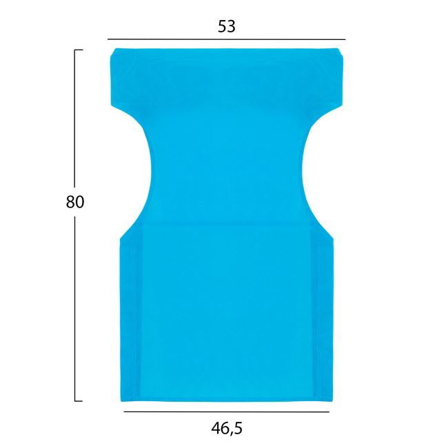 ΜΑΞΙΛΑΡΙ TEXTILENE 600gr/m2 2X1 ΓΑΛΑΖΙΟ ΓΙΑ ΠΟΛΥΘΡΟΝΑ ΣΚΗΝΟΘΕΤΗ FB95272.08 46.5Χ53Χ80Υεκ. - Image 2