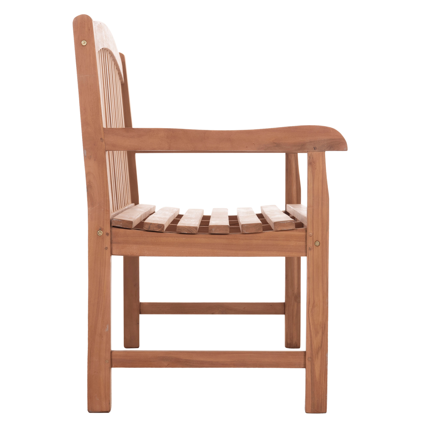 ΠΑΓΚΑΚΙ ΚΗΠΟΥ 3ΘΕΣΙΟ FB918125 ΞΥΛΟ TEAK--ΦΥΣΙΚΟ 150x61x95Υεκ. - Image 4