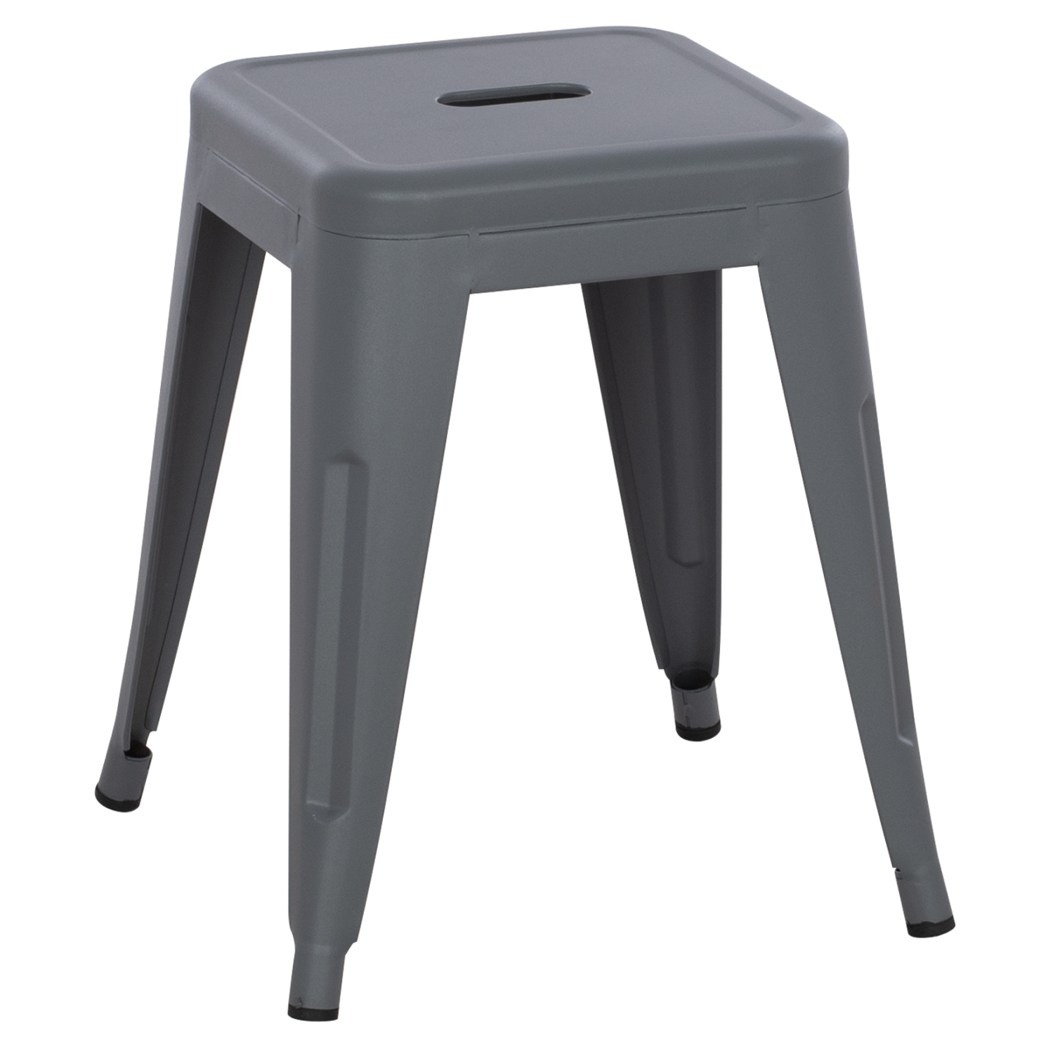 ΣΚΑΜΠΟ ΜΕΤΑΛΛΙΚΟ FB90096.50 ΣΕ ΓΚΡΙ ΜΑΤ ΧΡΩΜΑ 37x37x45Υεκ. - Image 4