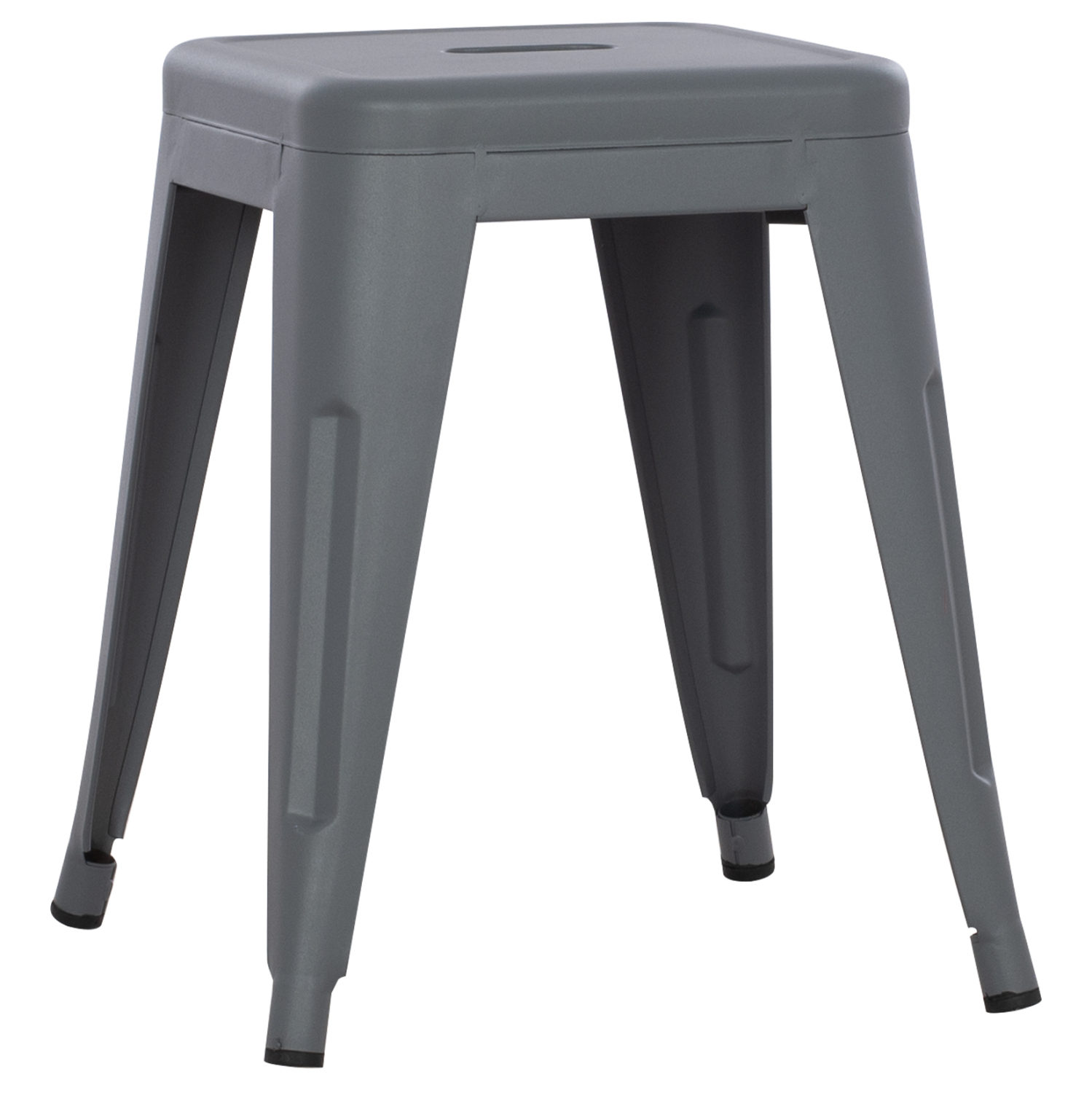 ΣΚΑΜΠΟ ΜΕΤΑΛΛΙΚΟ FB90096.50 ΣΕ ΓΚΡΙ ΜΑΤ ΧΡΩΜΑ 37x37x45Υεκ.