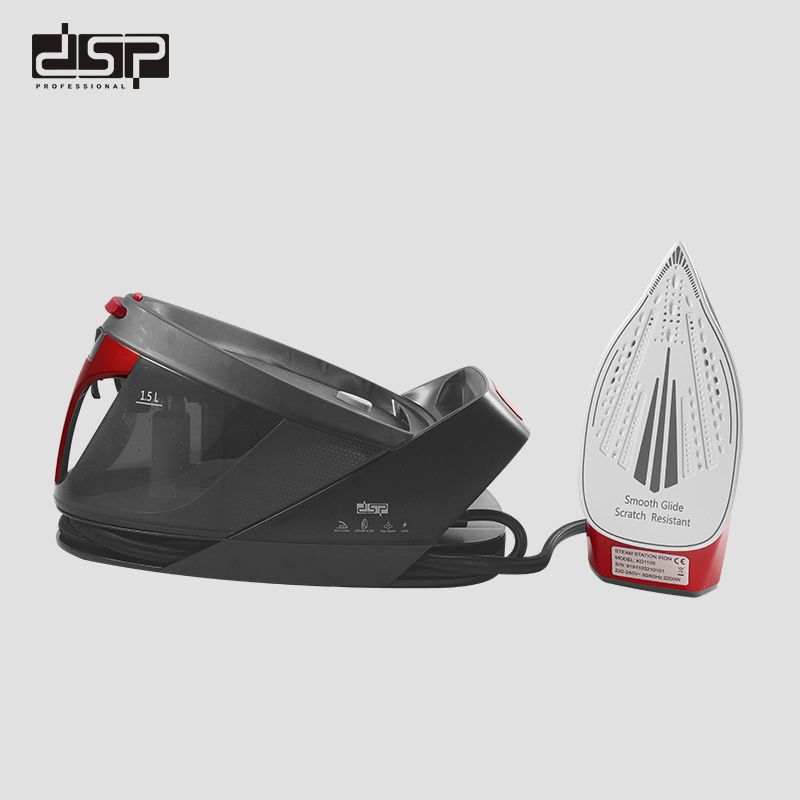 Σύστημα σιδερώματος ατμού - KD1105 - DSP - 612159 - Black/Red - Image 4