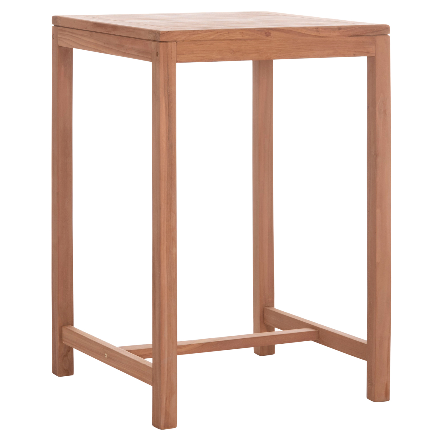 ΤΡΑΠΕΖΙ ΜΠΑΡ ΤΕΤΡΑΓΩΝΟ FB918113 ΞΥΛΟ TEAK ΣΕ ΦΥΣΙΚΟ 70x70x105Υεκ. - Image 4