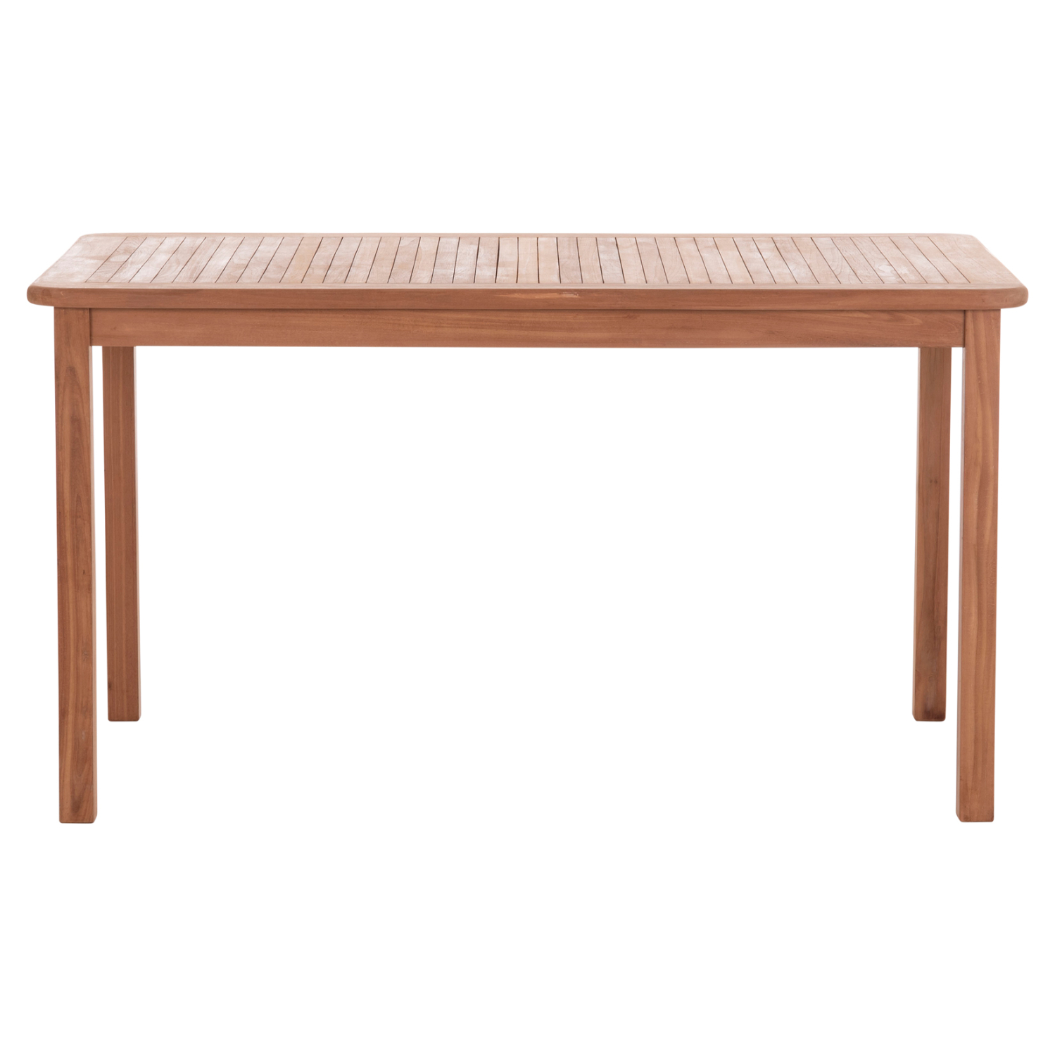 ΤΡΑΠΕΖΙ ΟΡΘΟΓΩΝΙΟ FB918123 ΞΥΛΟ TEAK--ΦΥΣΙΚΟ 140x80x76Υεκ. - Image 3