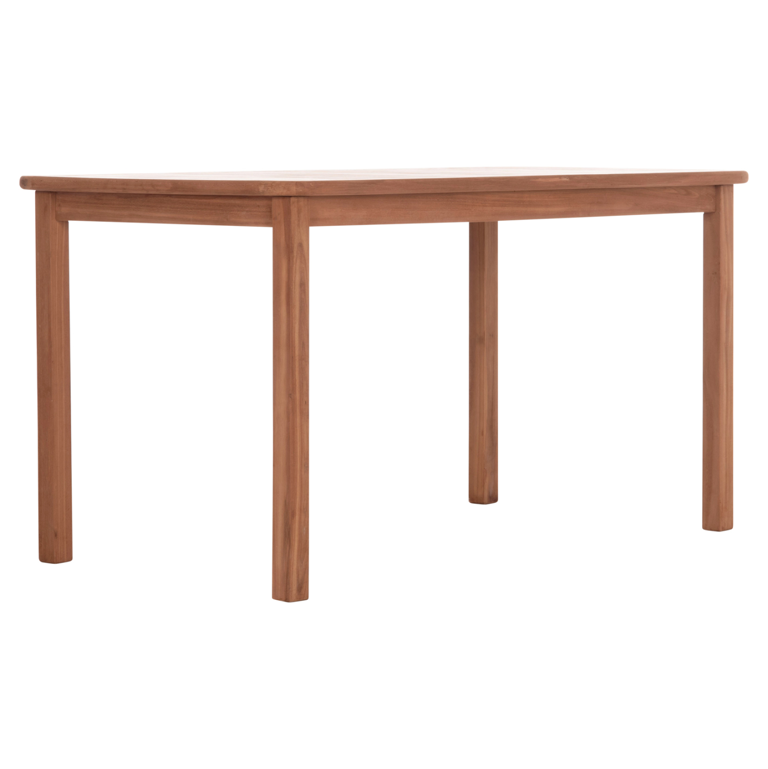 ΤΡΑΠΕΖΙ ΟΡΘΟΓΩΝΙΟ FB918123 ΞΥΛΟ TEAK--ΦΥΣΙΚΟ 140x80x76Υεκ. - Image 4