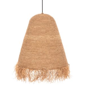 ΦΩΤΙΣΤΙΚΟ ΟΡΟΦΗΣ ΚΡΕΜΑΣΤΟ FB94030 RATTAN ΣΕ ΦΥΣΙΚΟ Φ100x100-103Υεκ.