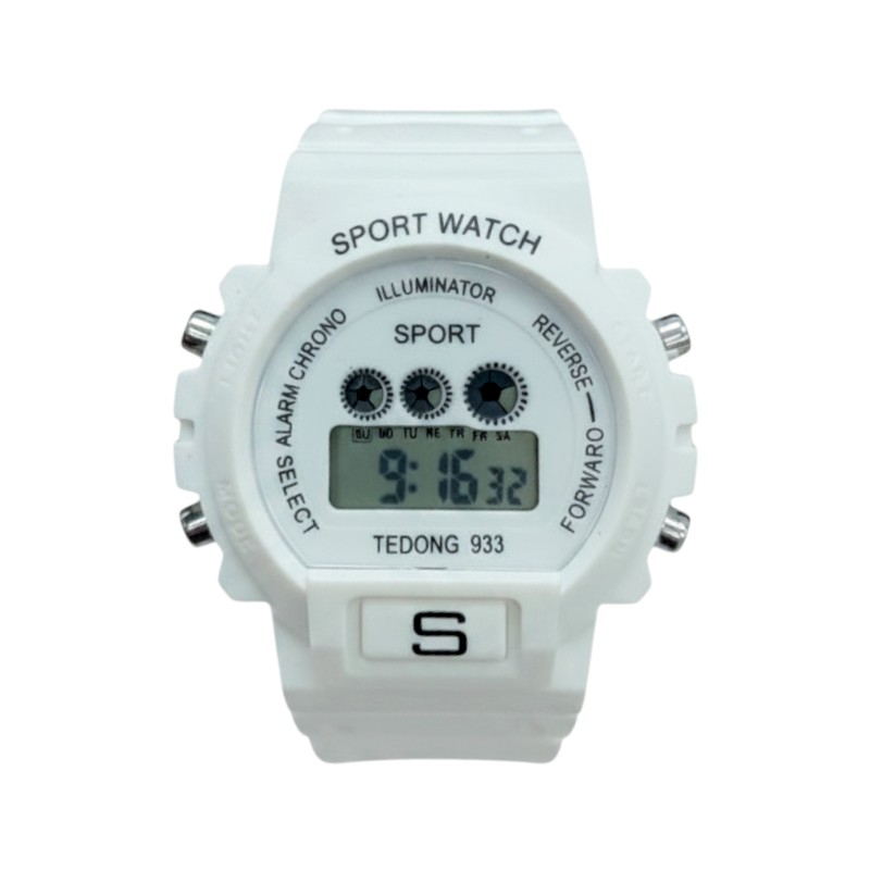 Ψηφιακό ρολόι χειρός - 933 - 115193 - White