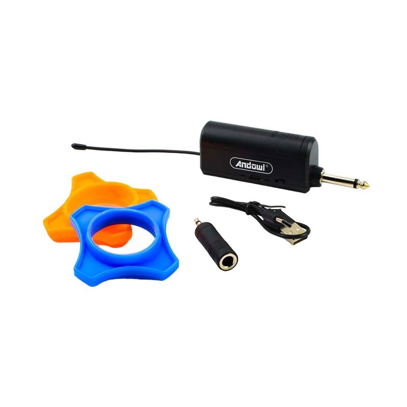 Andowl Ασύρματο Μικρόφωνο Set Χειρός Φωνής Q-MIC558 – Wireless Microphone 075617 - Image 3