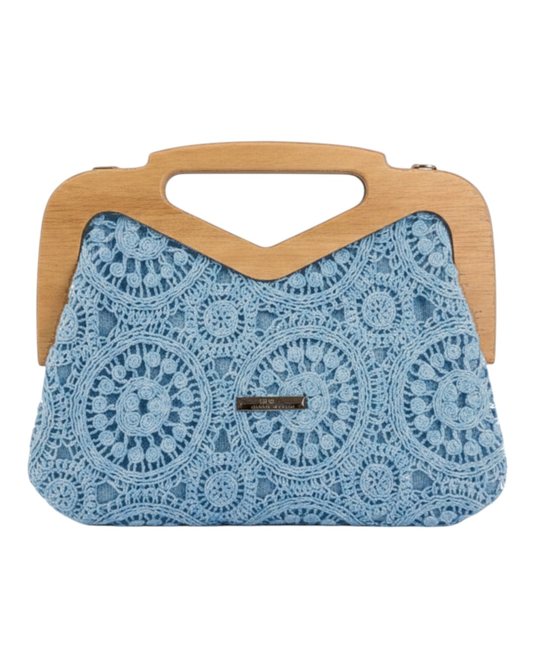 BAG TO BAG Τσάντα χειρός OY-1073 - Γαλάζιο ΓΥΝΑΙΚΕΙΕΣ ΤΣΑΝΤΕΣ > SPRING – SUMMER 2026 > Τσάντες Χειρός - Γυναικείες Τσάντες