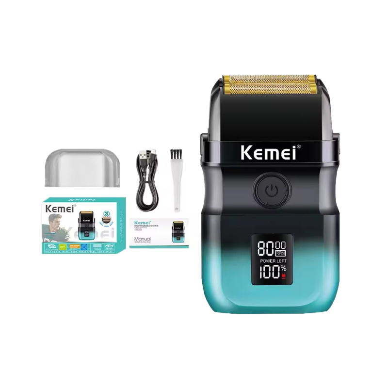 Η Kemei KM-T420 είναι μια επαναφορτιζόμενη ξυριστική μηχανή foil υψηλής απόδοσης