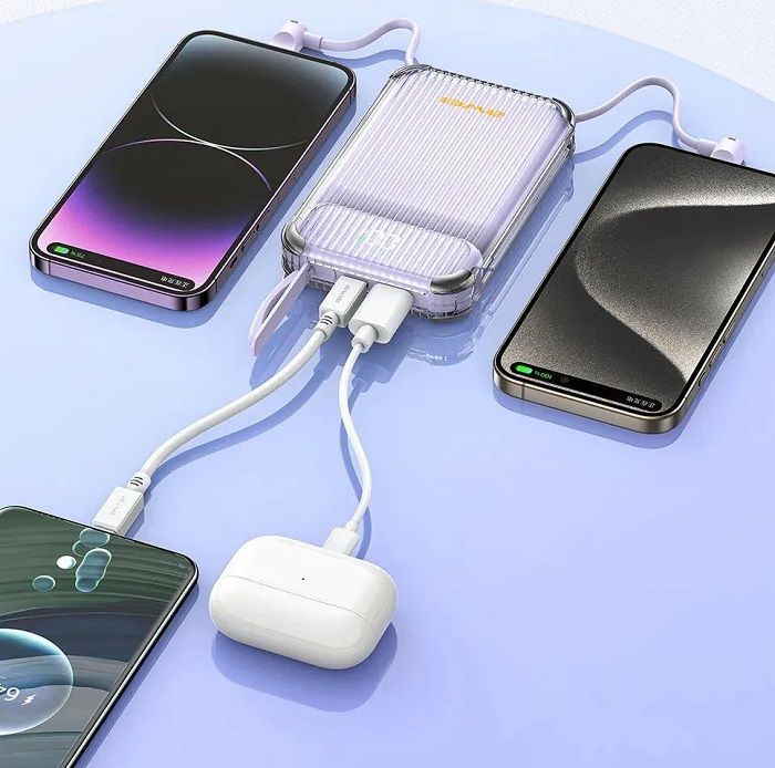 Powerbank - P89K - 10.000mah - AWEI - 007672 - White - Image 2