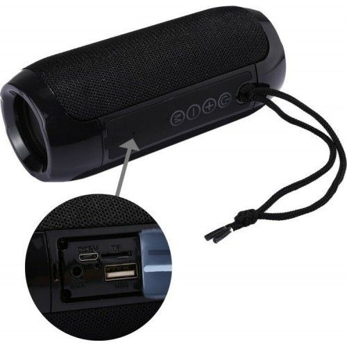 Ασύρματο ηχείο Bluetooth - TG117 - 886793 - Black - Image 2
