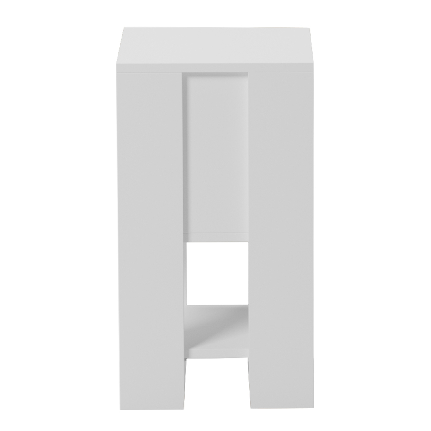ΚΟΜΟΔΙΝΟ FB918378.02 ΜΕΛΑΜΙΝΗ ΣΕ ΛΕΥΚΟ 30x30x55Υεκ. - Image 4
