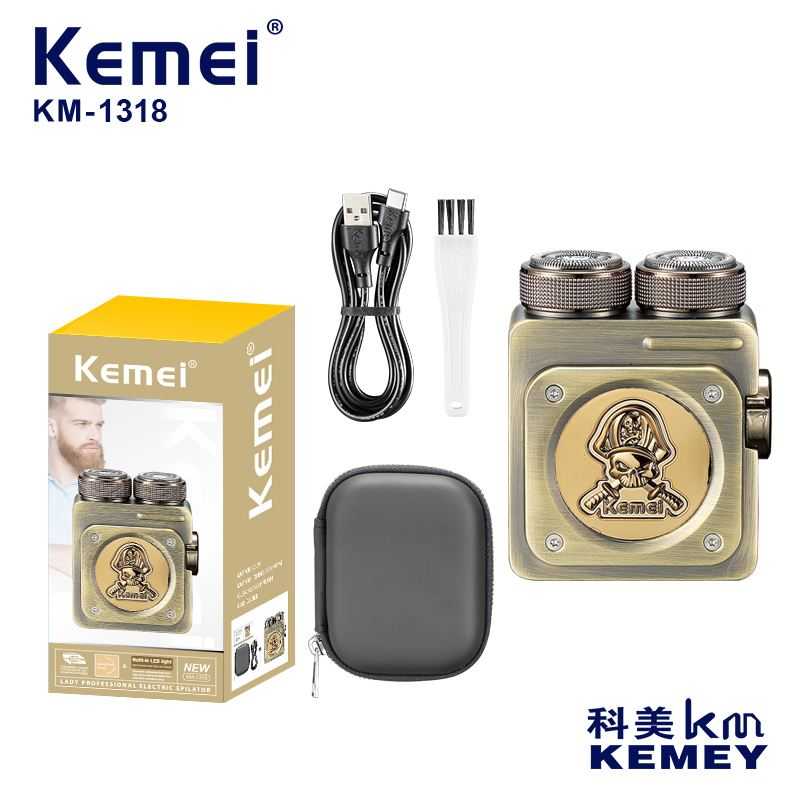 Ξυριστική μηχανή - Shaver - KM-1318 - Kemei - Image 3