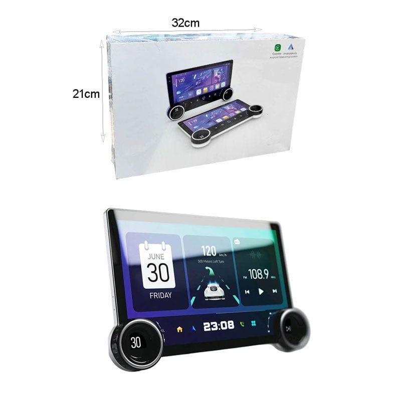 Οθόνη αυτοκινήτου monitor 10.1'' Διπλό κουμπί 4+64G AHD A100 Android - Carplay Android Operating System 99029 - Image 6