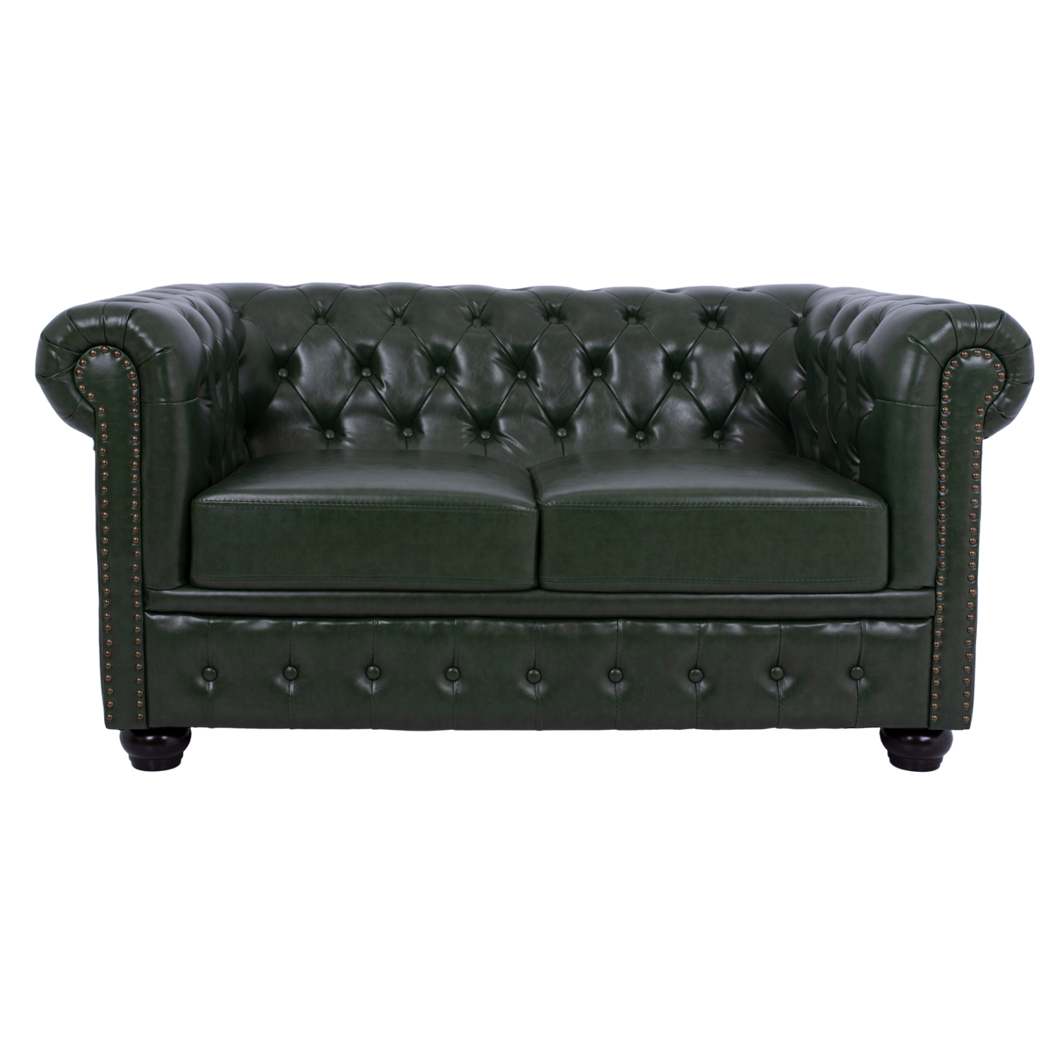ΣΕΤ ΚΑΝΑΠΕΣ 2ΘΕΣΙΟΣ & 3ΘΕΣΙΟΣ FB910911.08 PU ΔΕΡΜΑ Τ.CHESTERFIELD ΚΥΠΑΡΙΣΣΙ - Image 4