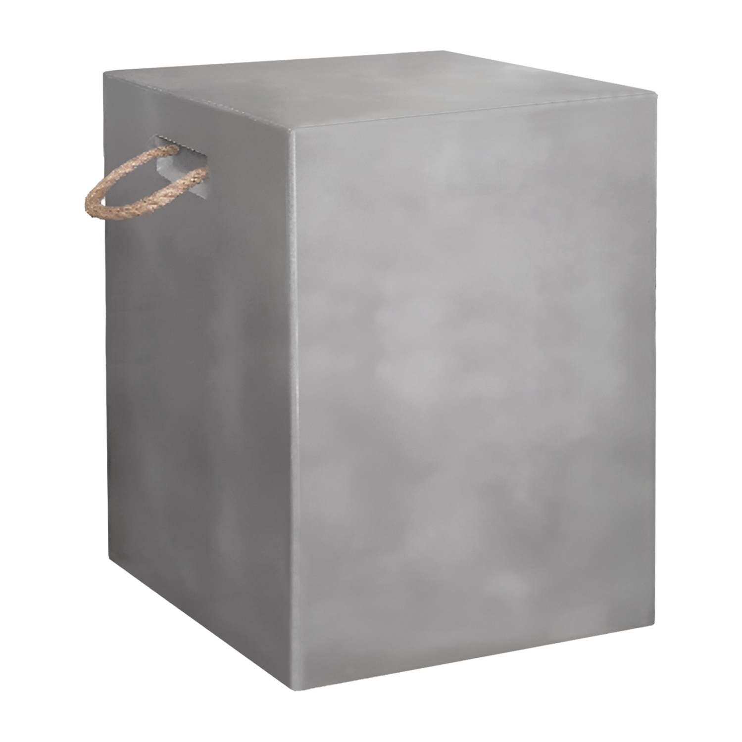 ΣΚΑΜΠΟ ΤΕΤΡΑΓΩΝΟ ΜΕ ΧΕΡΟΥΛΙΑ FB96581.01 FIBER CEMENT ΣΕ ΓΚΡΙ 36x36x43Υεκ