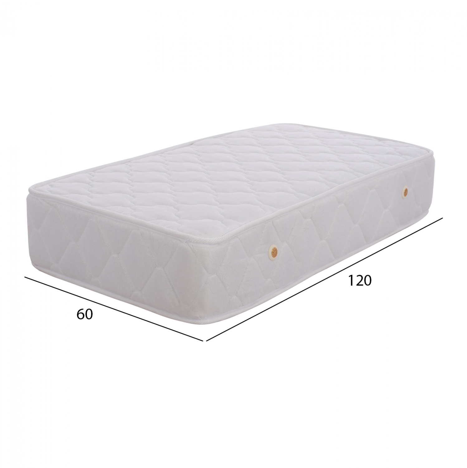 ΣΤΡΩΜΑ BABYCLOUD FB9642.01 BONELL SPRING 60X120 ΛΕΥΚΟ - Image 2
