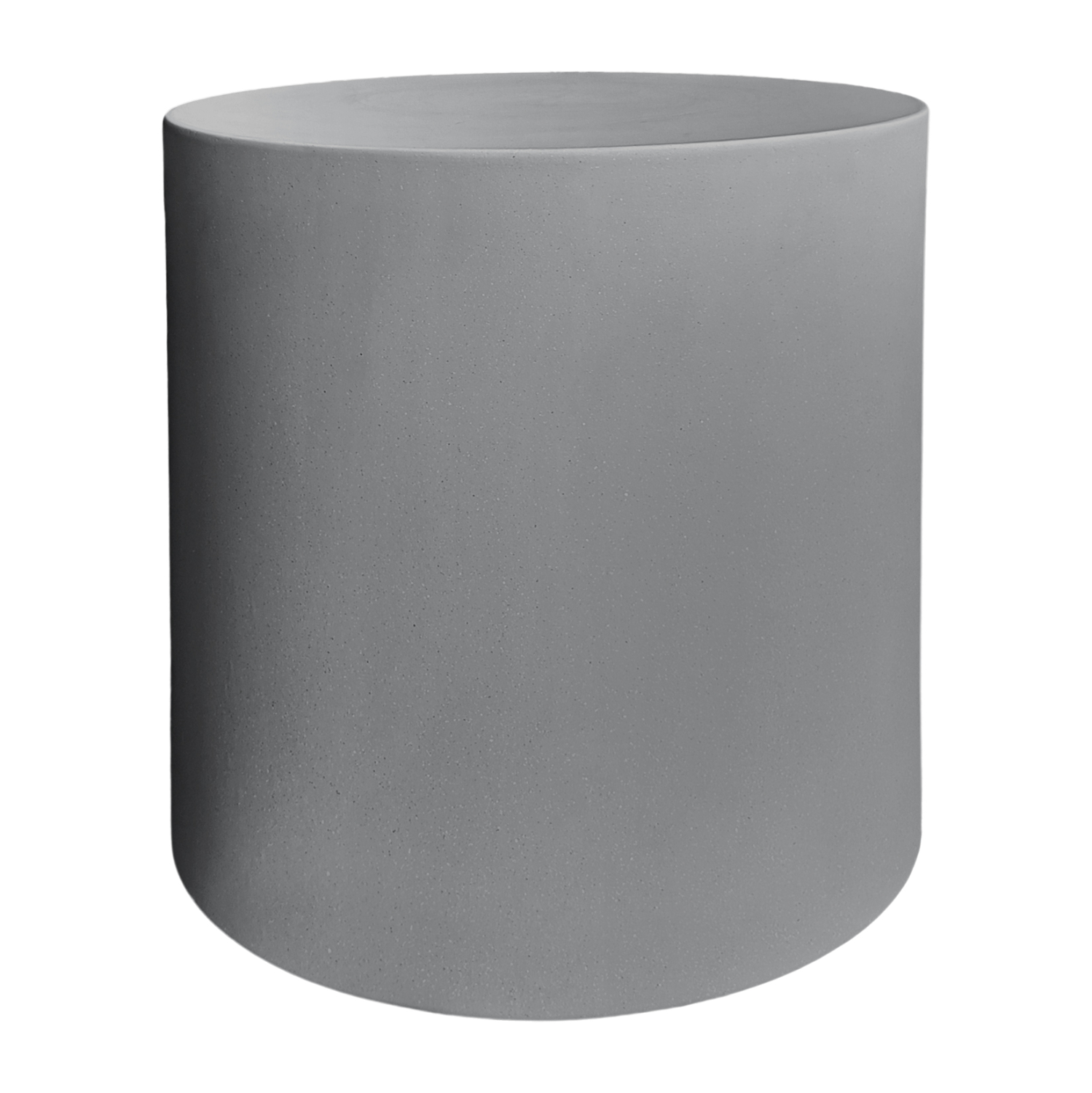 ΤΡΑΠΕΖΙ ΒΟΗΘΗΤΙΚΟ ΣΤΡΟΓΓΥΛΟ FB96592.01 ΓΚΡΙ FIBER CEMENT Φ40x43Υεκ.
