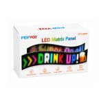 Pervoi Εύκαμπτη LED Matrix Οθόνη Πινακίδα με Bluetooth & Εφαρμογή 192 × 1762 mm CTC-949T - Flexible Bluetooth LED Matrix Display 014520