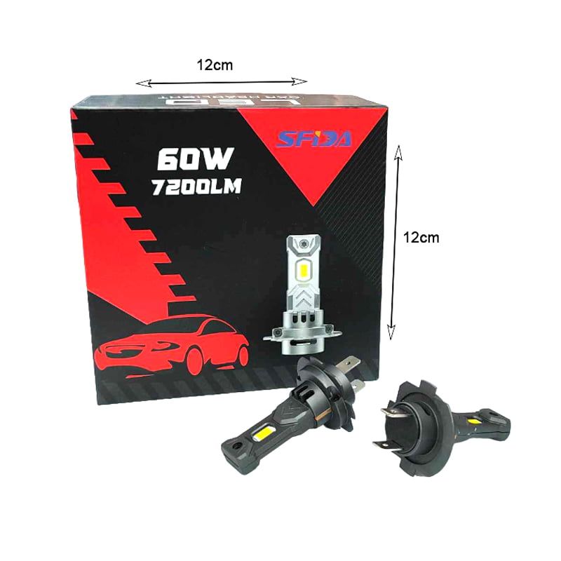 SFIDA Φώτα αυτοκινήτου H7 V19 60W 7200LM - LED Car Headlight 024042 - Image 2