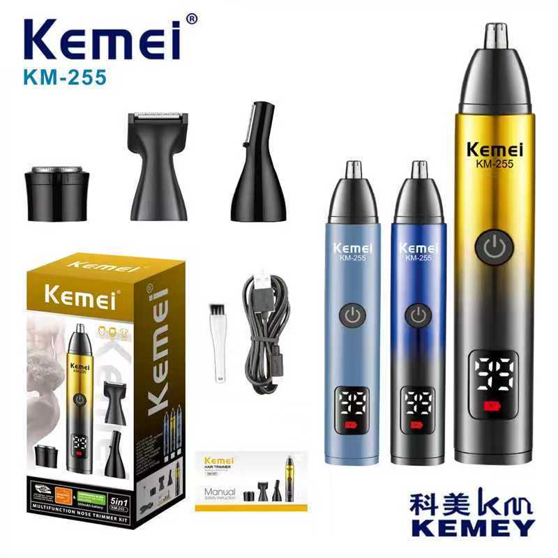 Ξυριστική μηχανή - Trimmer - KM-255 - Kemei - Dark Blue - Image 2