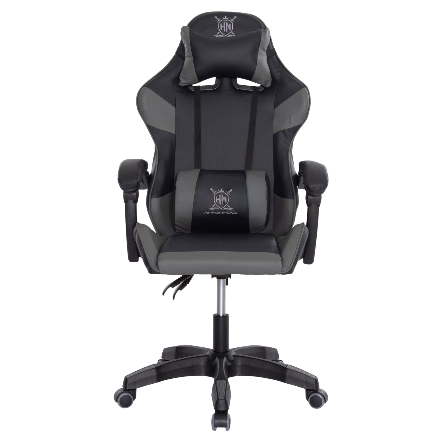 ΠΟΛΥΘΡΟΝΑ GAMING FB91203.10 ΜΑΥΡΟ-ΓΚΡΙ PVC 60x60x120Υεκ. - Image 3