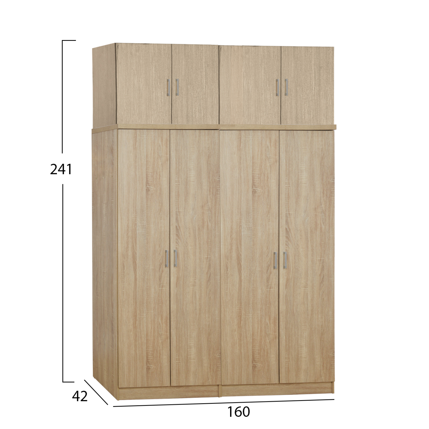 ΣΕΤ 4 ΤΜΧ ΝΤΟΥΠΑΛΑ 4ΦΥΛΛΗ ΜΕ ΠΑΤΑΡΙ SONAMA 160X42X241 FB911353.02 - Image 2