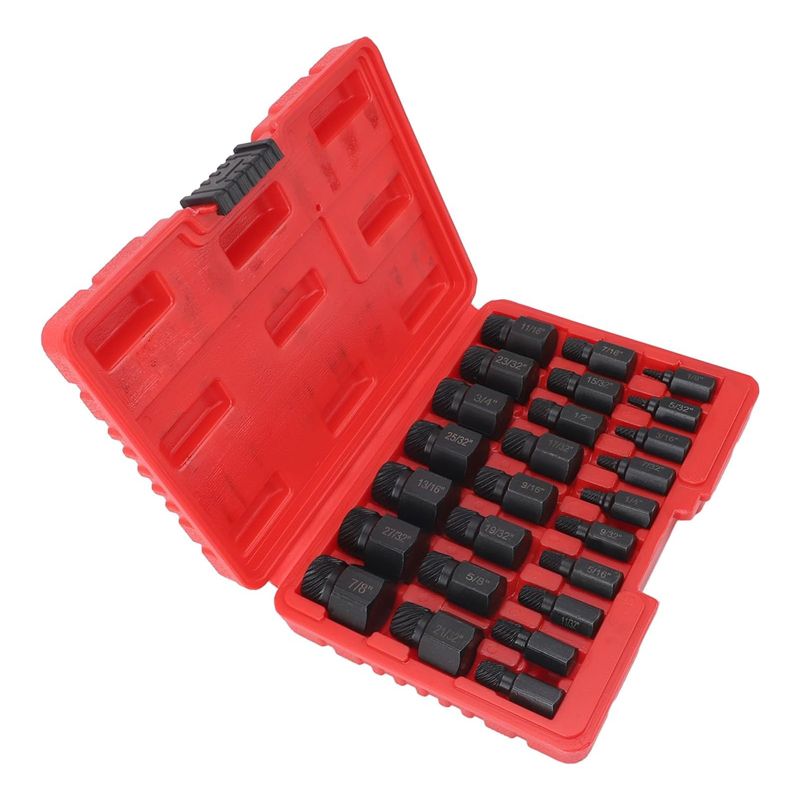 Σετ Εξωλκείς για Βίδες 25τμχ - New Screw Bolt Extractor Set 25pcs 089092 - Image 2