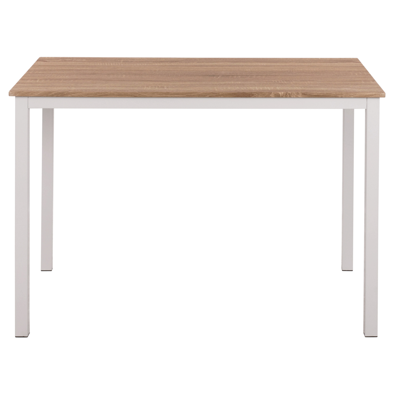 ΤΡΑΠΕΖΙ ΤΡΑΠΕΖΑΡΙΑΣ FB99532.02 MDF SONAMA-ΛΕΥΚΟ ΜΕΤΑΛΛΟ 120X80Χ75Yεκ. - Image 3