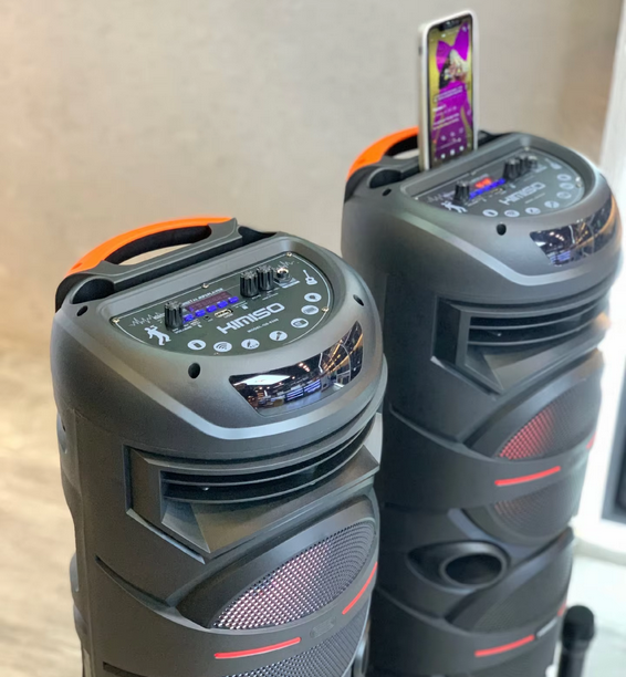 Φορητό ηχείο subwoofer με μικρόφωνο Karaoke - QS-8208 - KMS - 260714 - Image 2