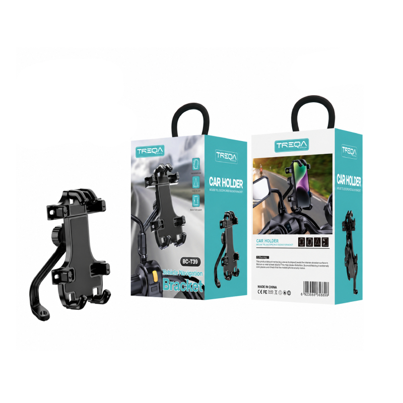 Treqa Βάση Κινητού για Μηχανή & Ποδήλατο BC-T39 - Motorcycle & Bicycle Phone Holder 017229