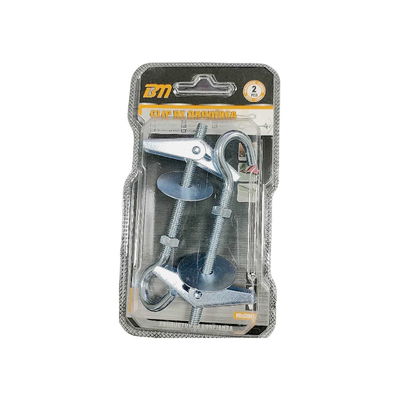 Βύσματα γυψοσανίδας με άγκιστρο - M5*100mm - Σετ 12 πακέτα των 2 τεμαχίων - 206678