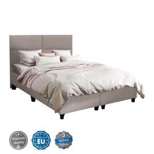 ΚΡΕΒΑΤΙ FB9616.32 ΜΠΕΖ ΥΦΑΣΜΑ ΓΙΑ ΣΤΡΩΜΑ 160x200εκ
