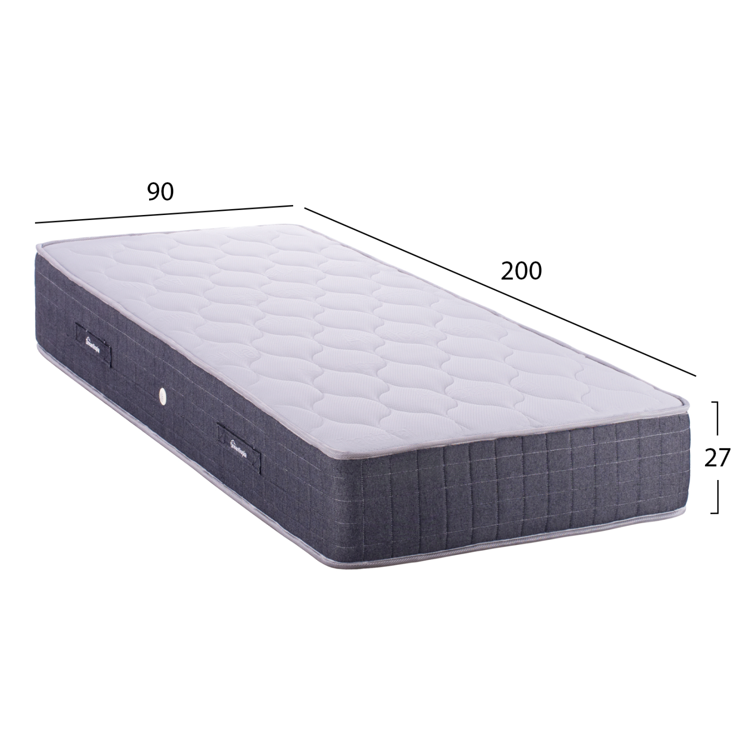ΣΤΡΩΜΑ DREAMTOPIA CLOUD9 FB9656.90-200 BONNELL SPRING 90x200x27Υ εκ. - Image 2