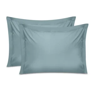 Μαξιλαροθήκες ύπνου Tonne Cotton Box Σετ 2 τμχ χρώμα μέντα 50x80+5εκ.