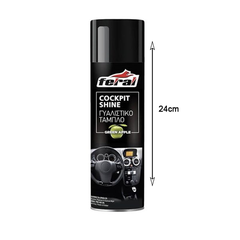 Feral Γυαλιστικό Ταμπλό Green Apple 500ml - Cockpit Shine 18554 - Image 2