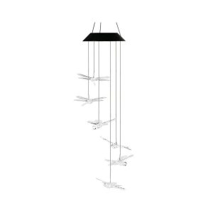 Ηλιακό κρεμαστό διακοσμητικό με φωτισμό LED - Dragonfly - 150432