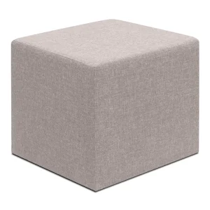 Σκαμπώ Linda Megapap υφασμάτινο χρώμα μπεζ 40x40x40εκ.
