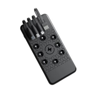 Powerbank 4in1 - Fast Charge - 10.000mah - X20 - 125200 - Black