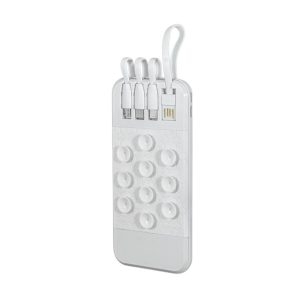 Powerbank 4in1 - Fast Charge - 10.000mah - X20 - 125200 - White